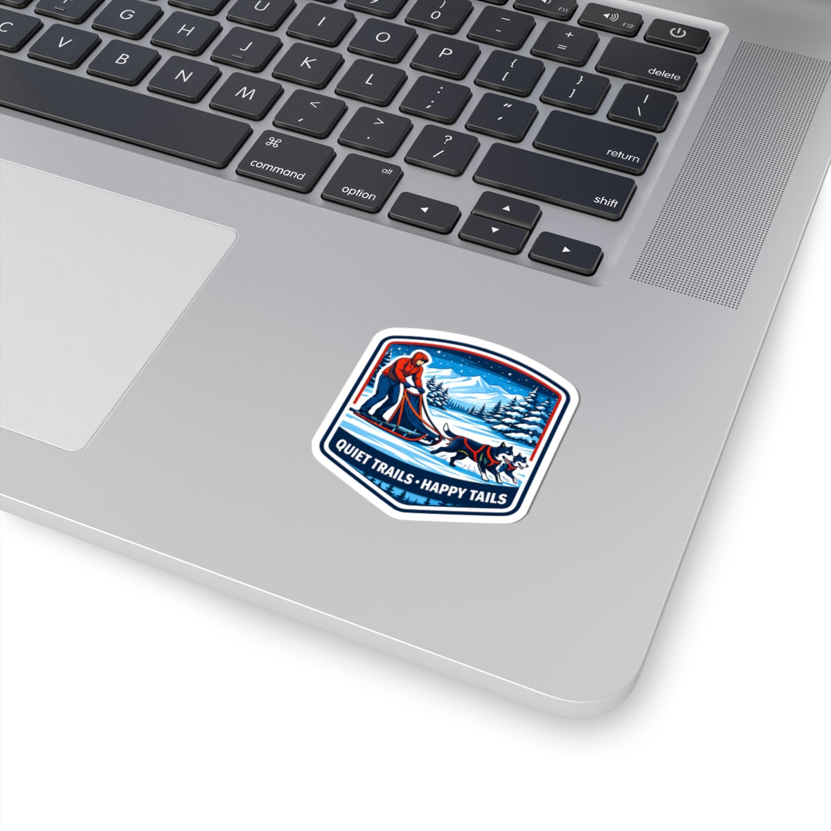 Quiet Trails Happy Tails - Sticker