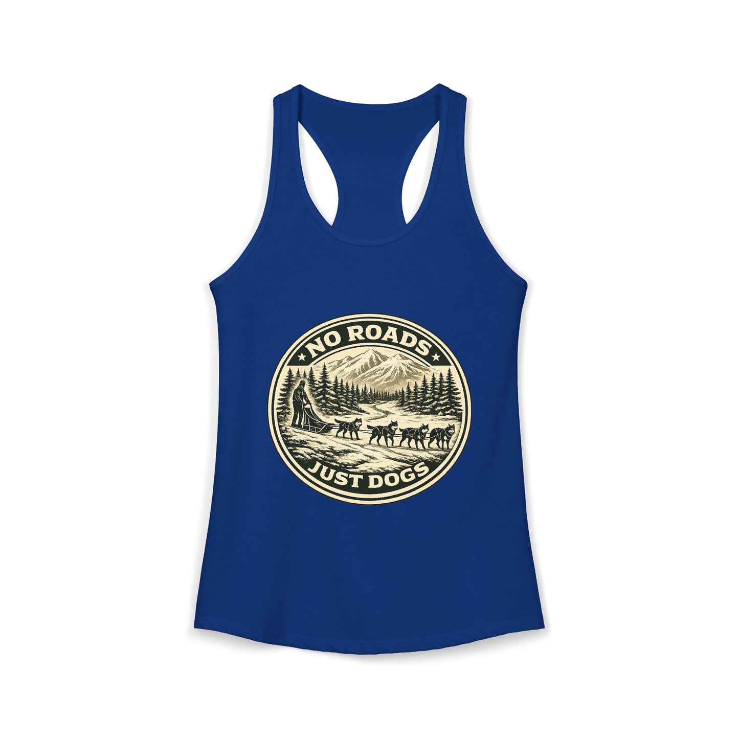 No Roads Just Dogs - Woman tank