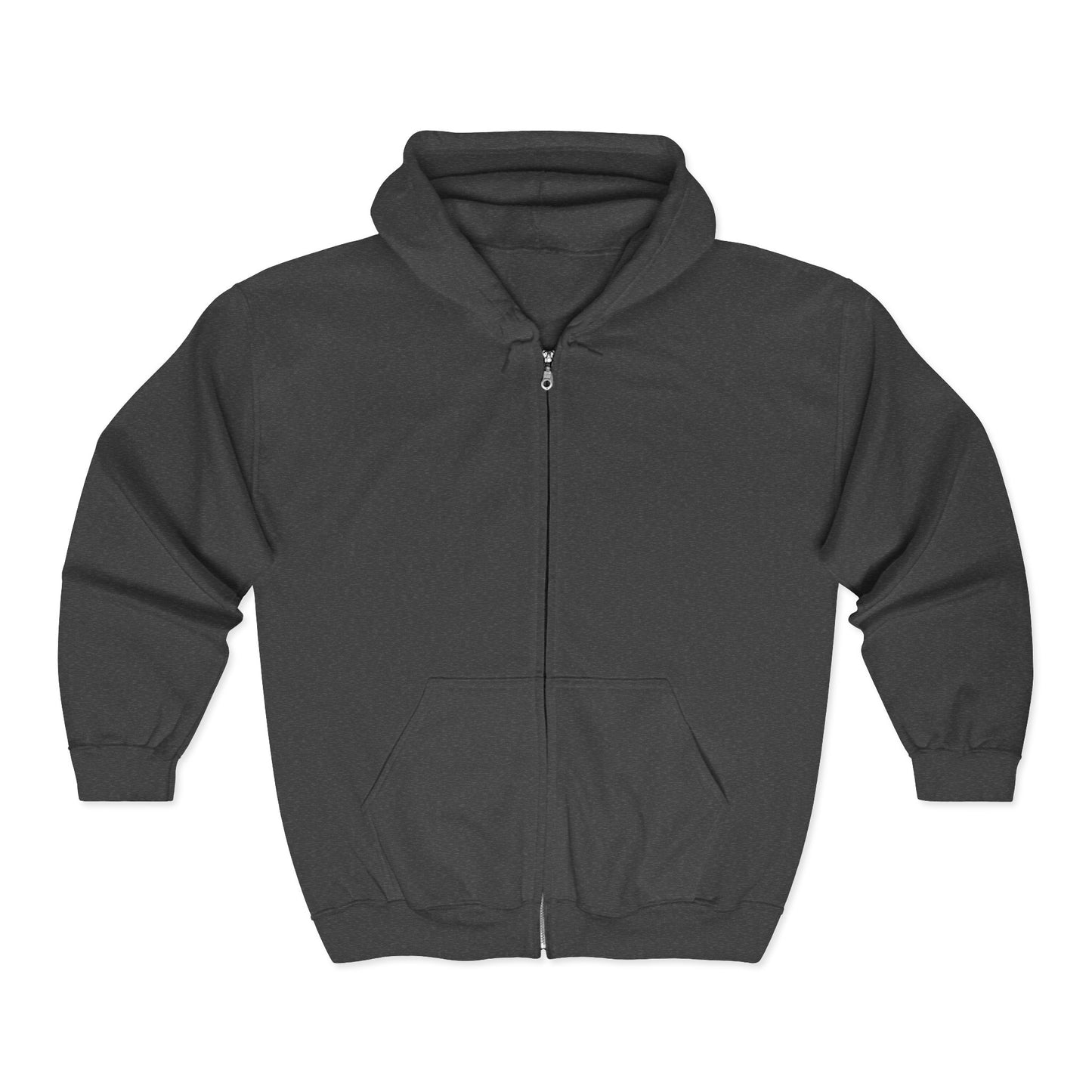 Quiet Trails Skiing Zip Hoodie – "Quiet Trails • Happy Trails" Winter Ski Patch