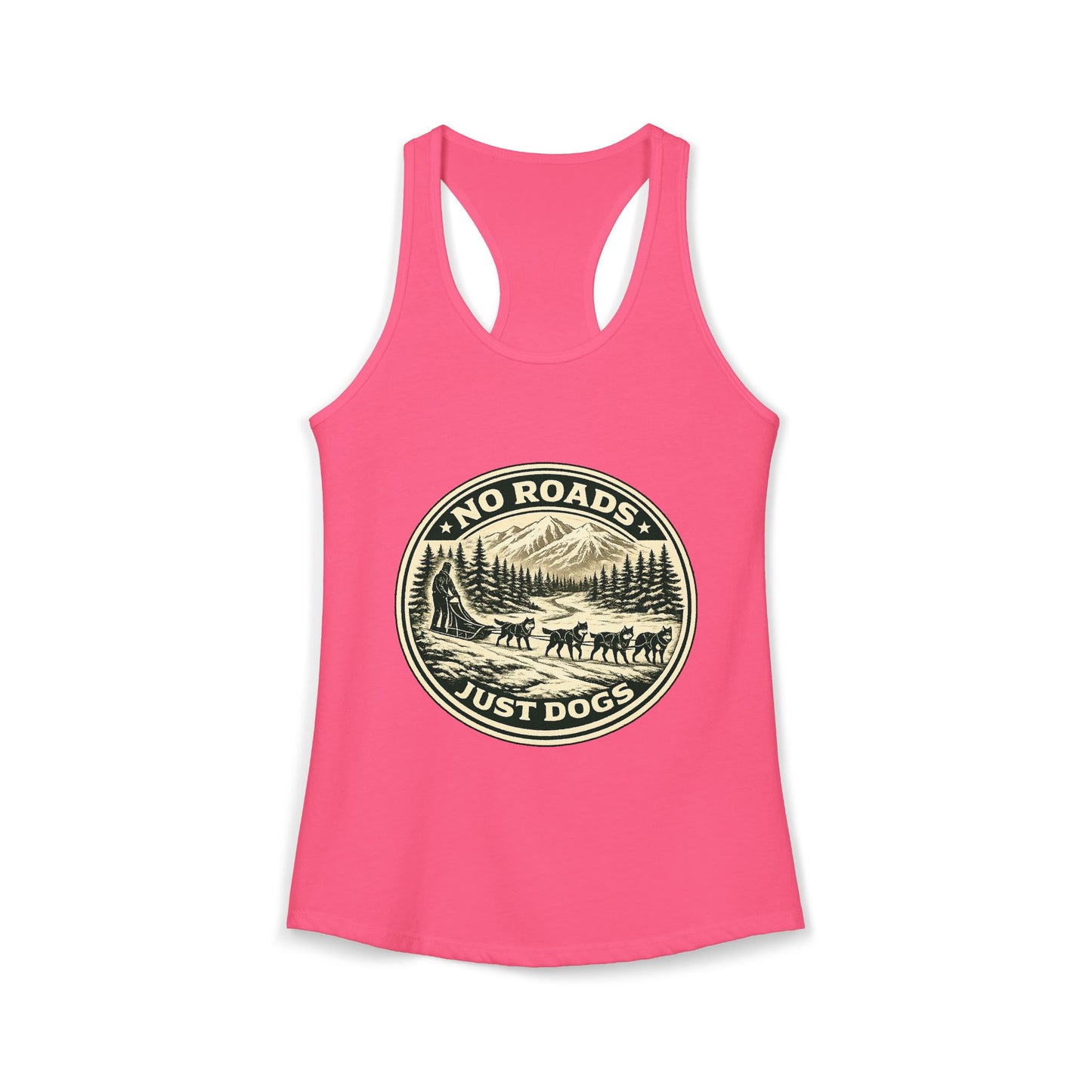 No Roads Just Dogs - Woman tank