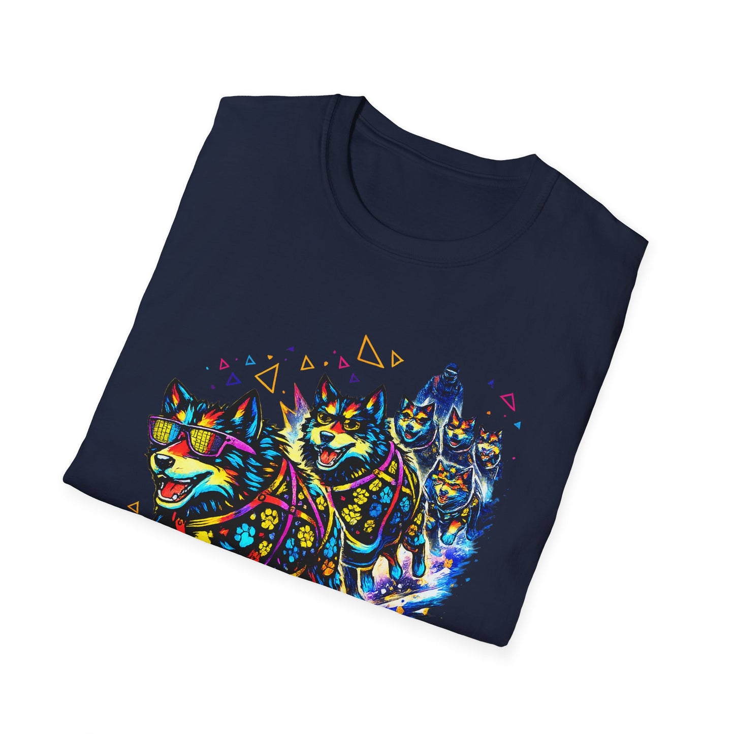 Run Wild Run Hard Husky Team T-Shirt