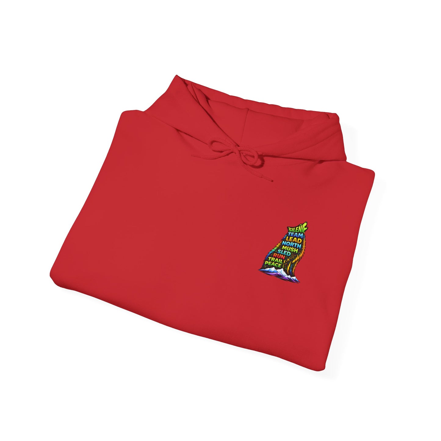 Sitting Howling Dog - Hoodie