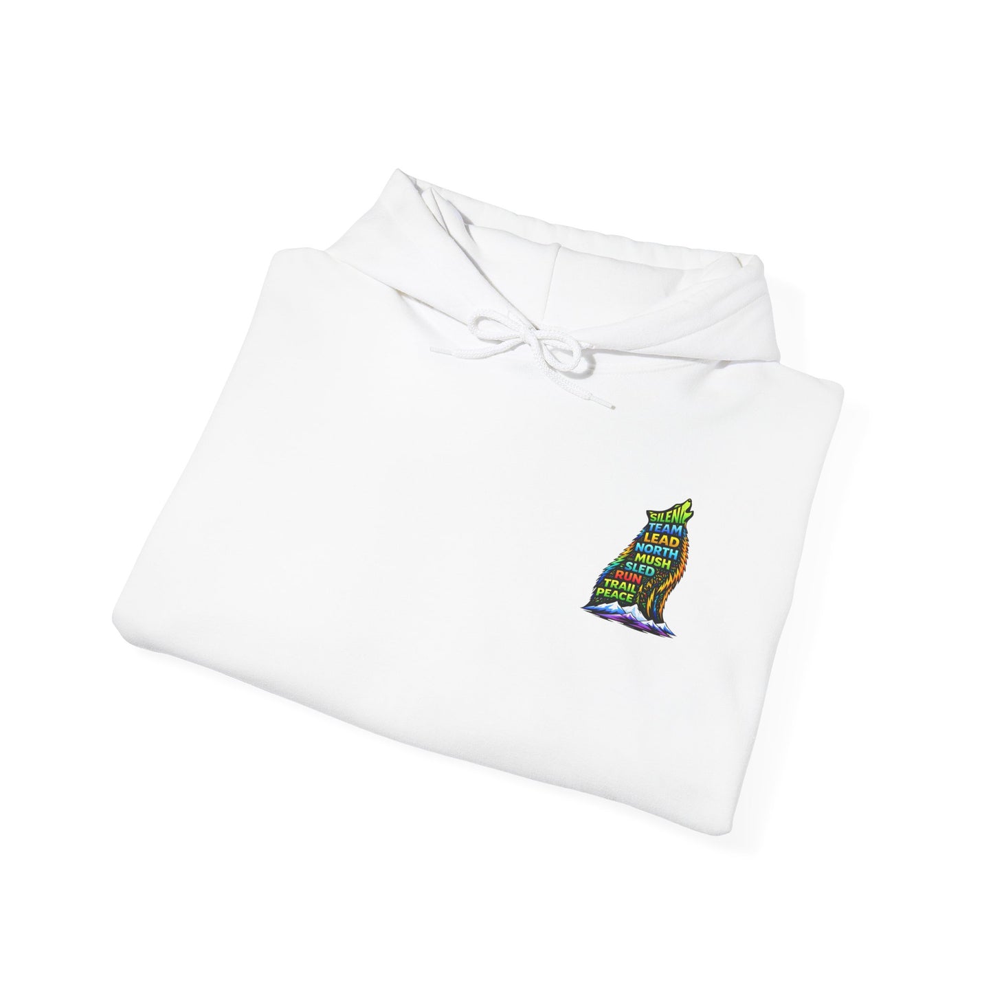Sitting Howling Dog - Hoodie