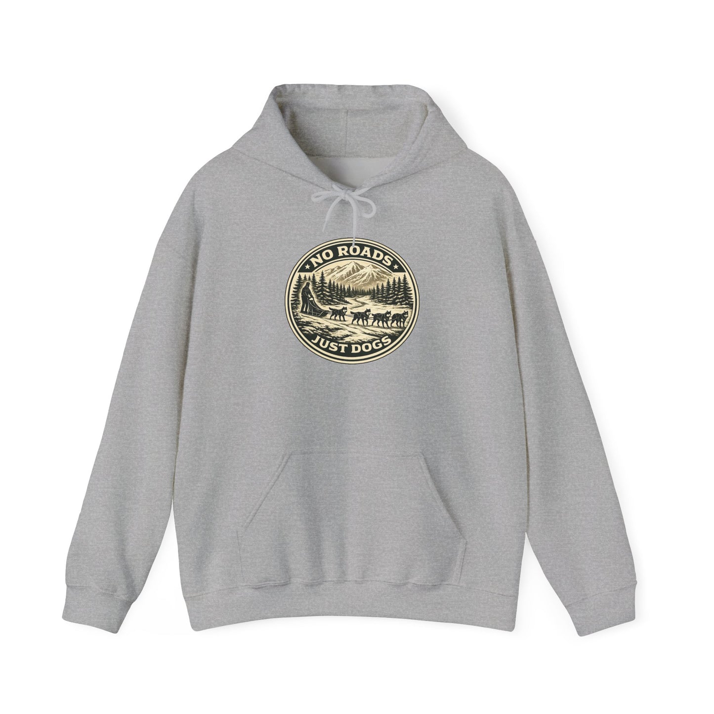 No Roads Just Dogs - Hoodie