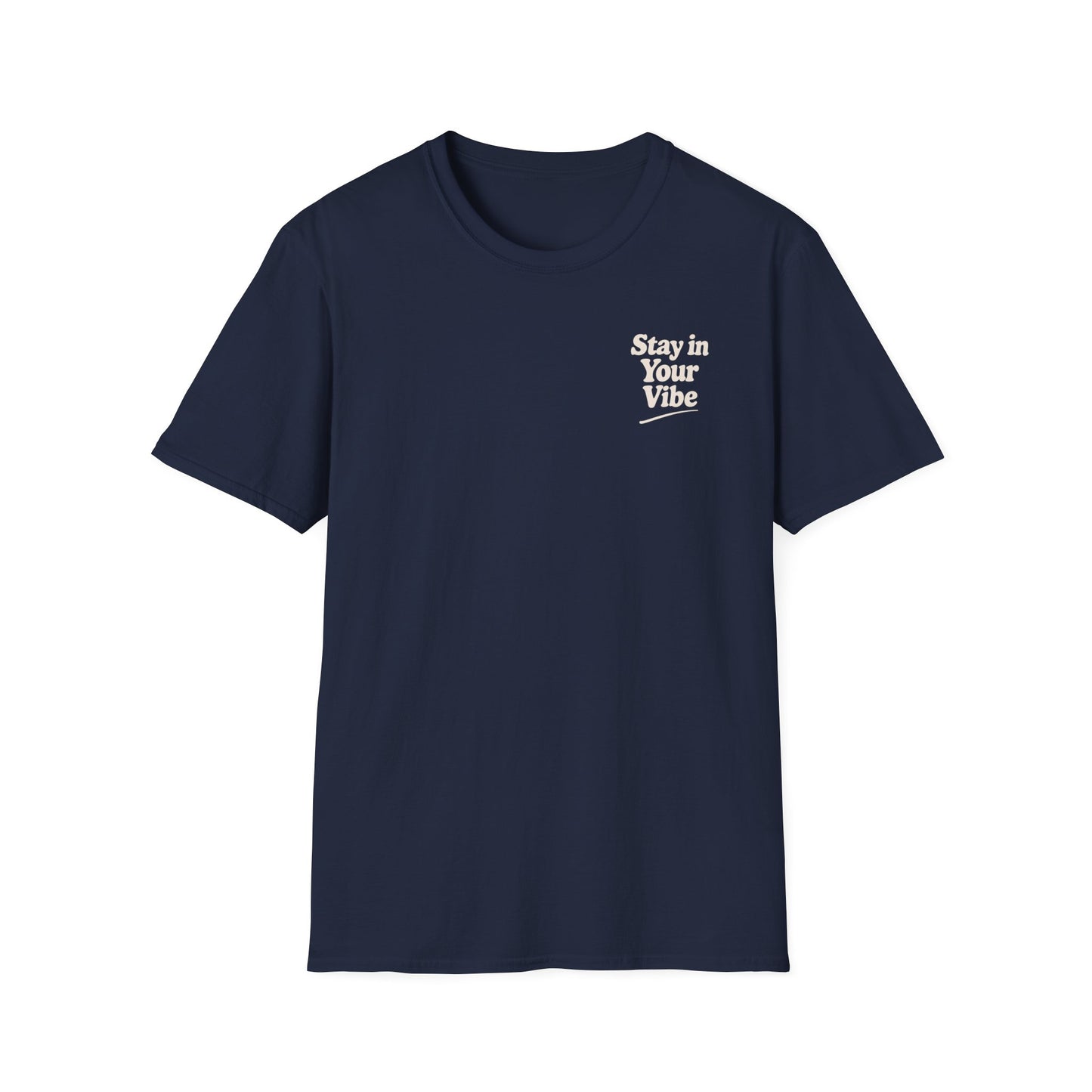 Stay in Your Vibe T-Shirt — Retro Neutral Graphic Tee