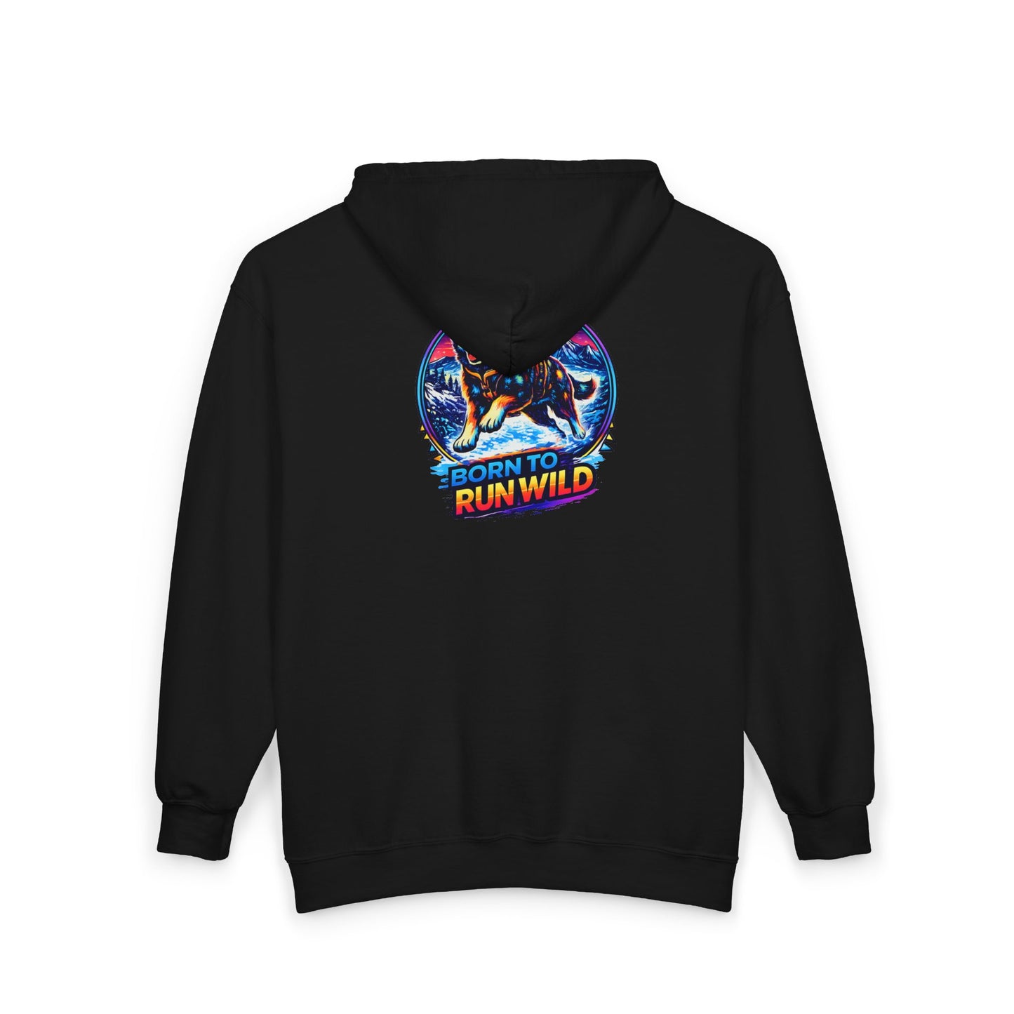 Born to Run Wild - Zip Hoodie