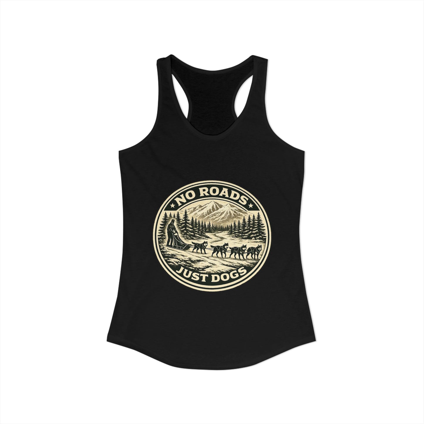 No Roads Just Dogs - Woman tank