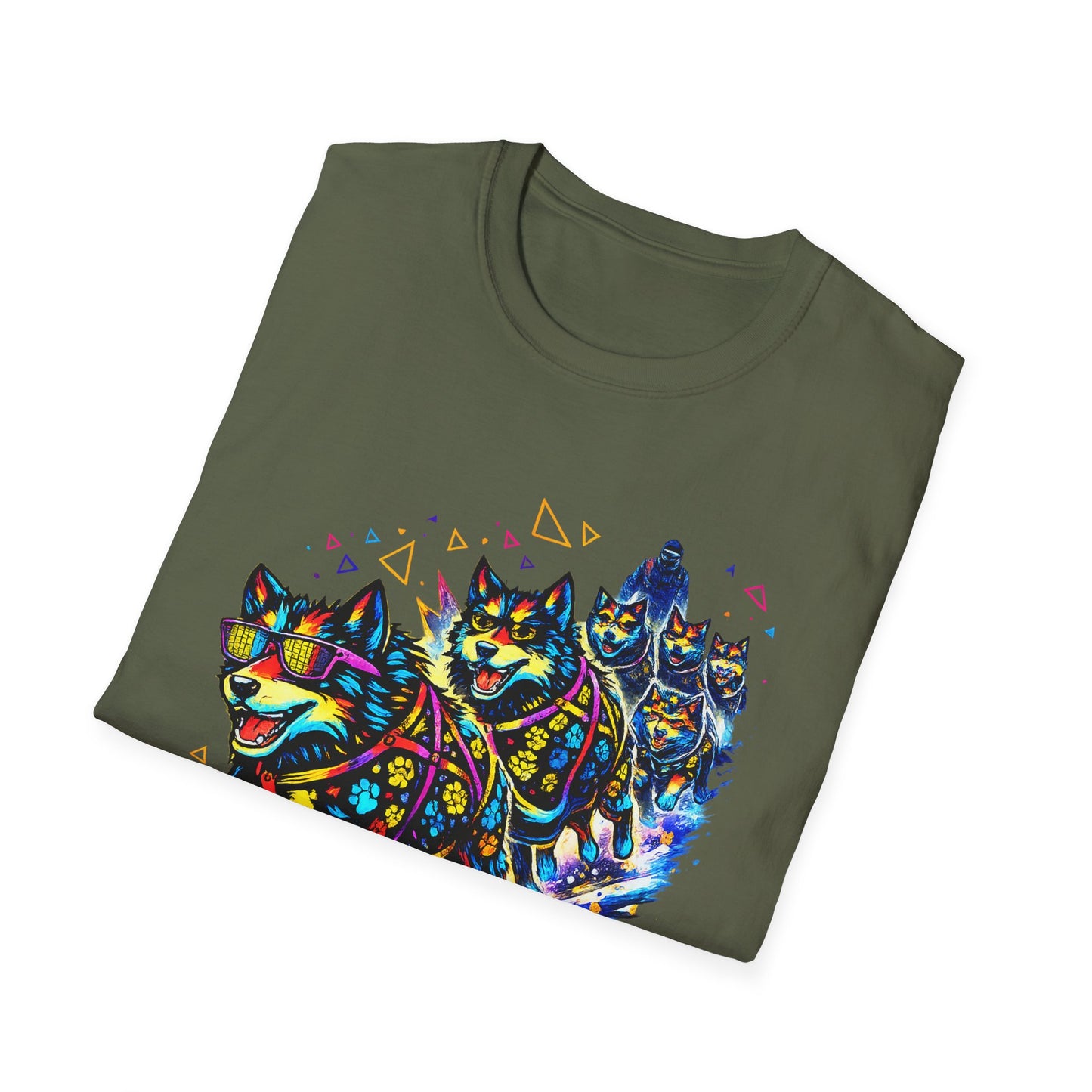 Run Wild Run Hard Husky Team T-Shirt