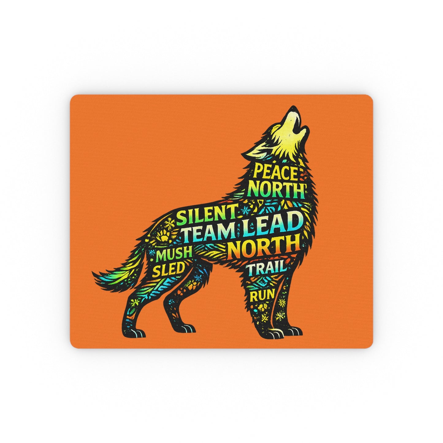 Howling Dog - Mouse Pad