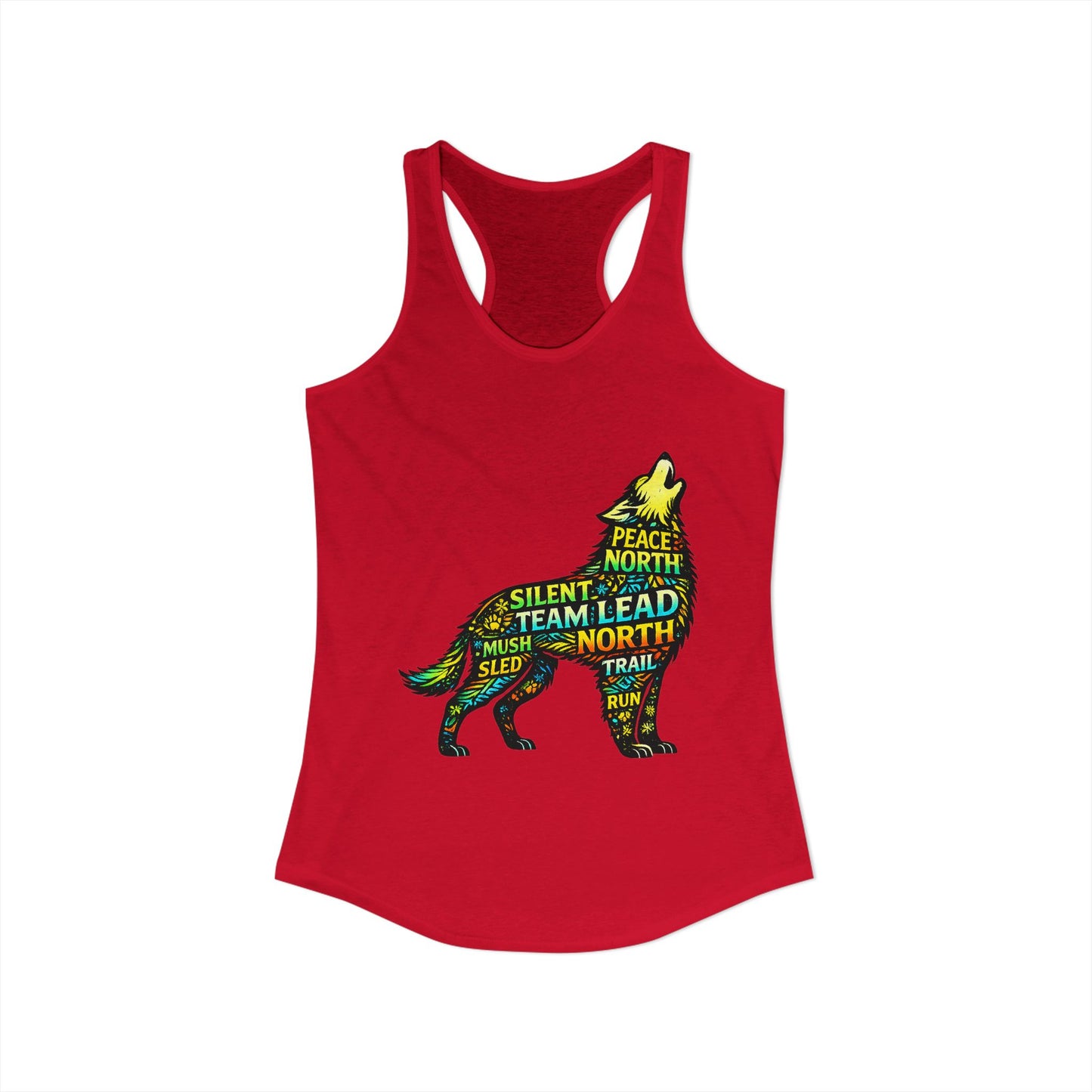 Howling Dog - Woman Tank