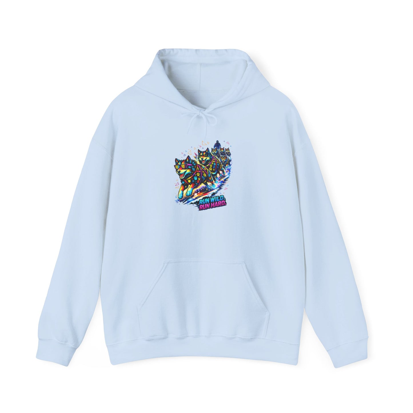 Holographic Maple Heart Hoodie — Retro Canadian Pride Pullover