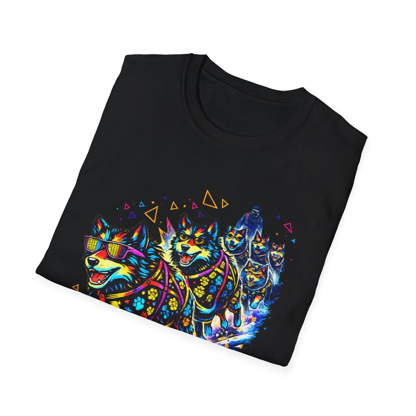 Run Wild Run Hard Husky Team T-Shirt