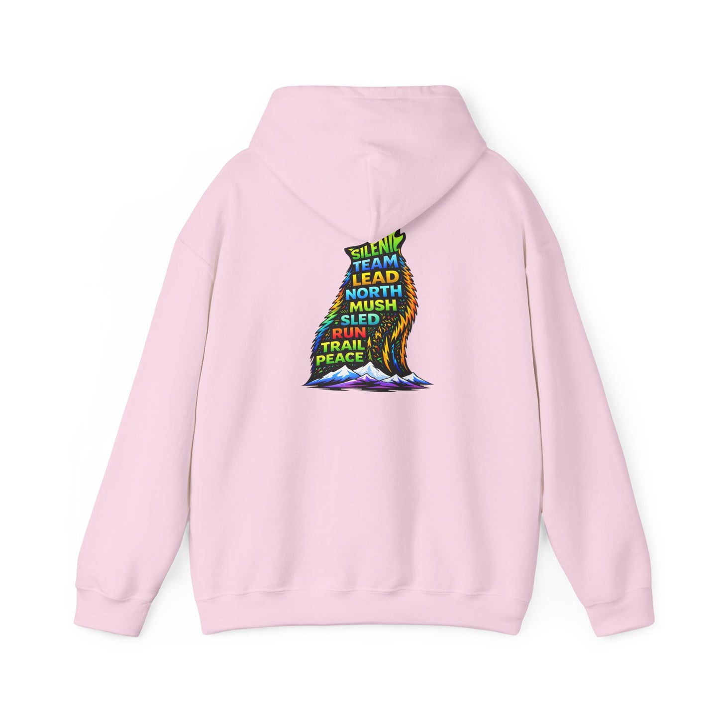 Sitting Howling Dog - Hoodie