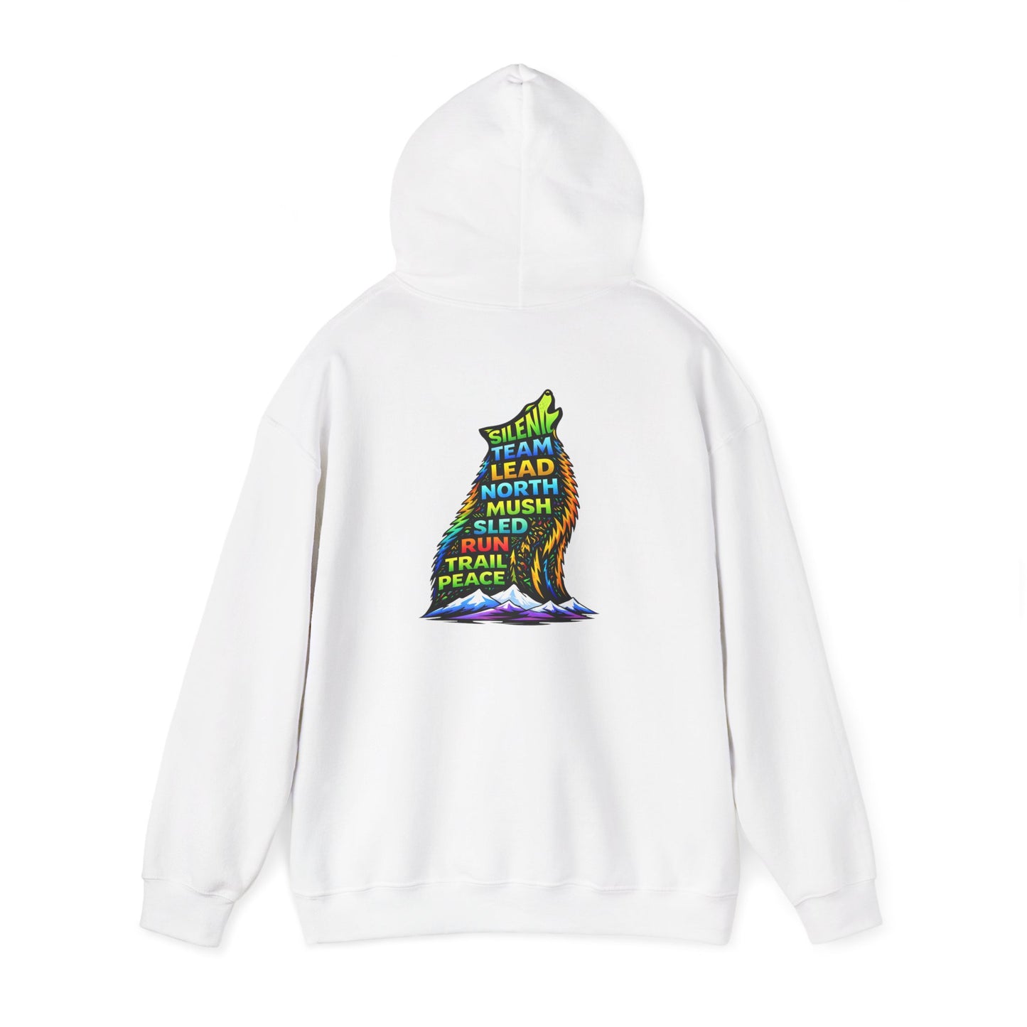 Sitting Howling Dog - Hoodie