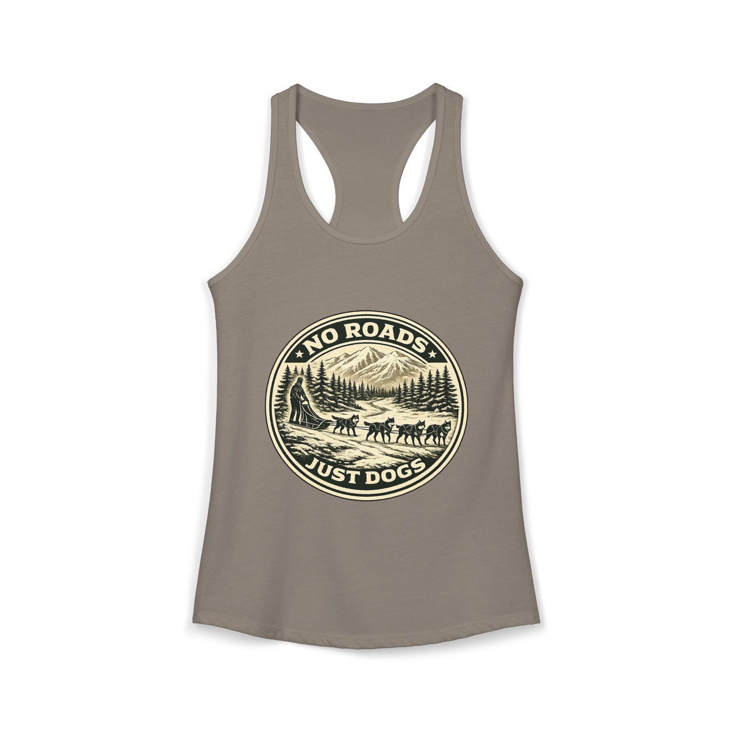 No Roads Just Dogs - Woman tank