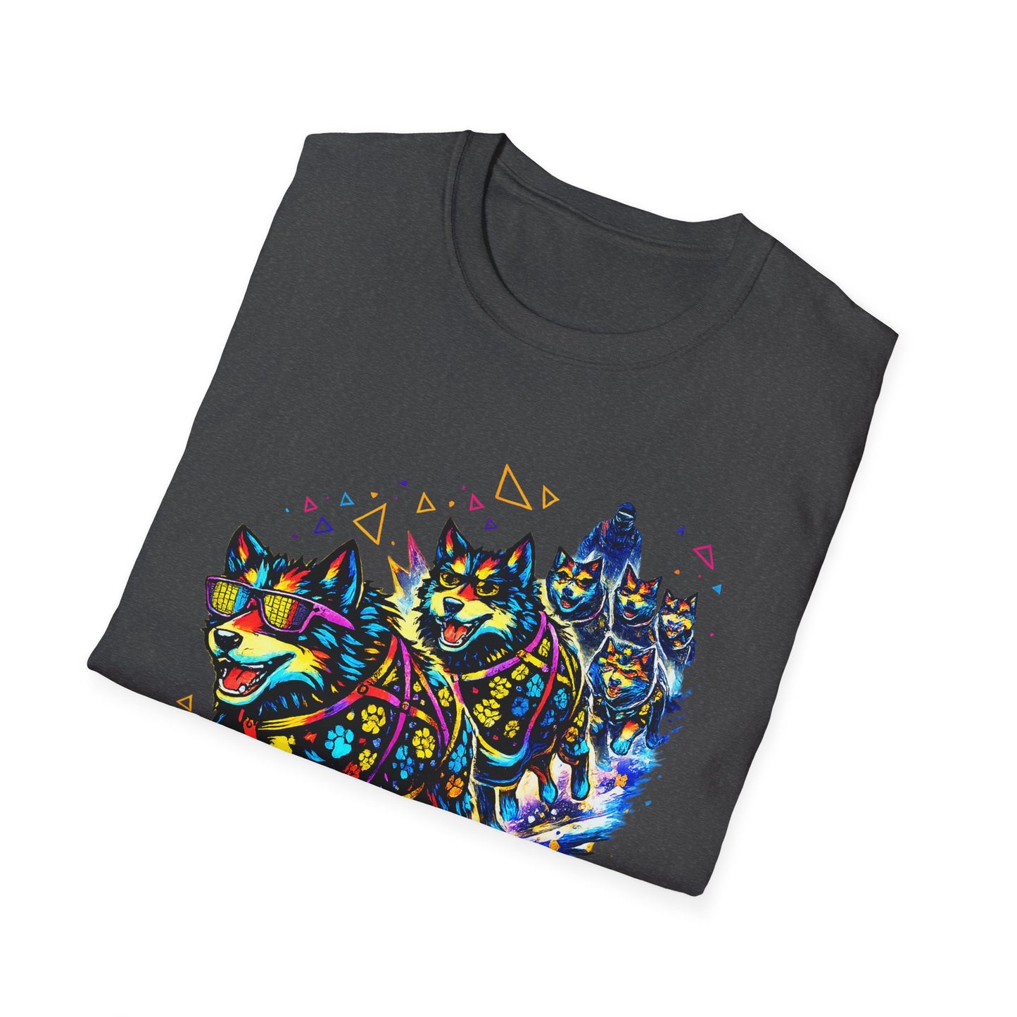 Run Wild Run Hard Husky Team T-Shirt