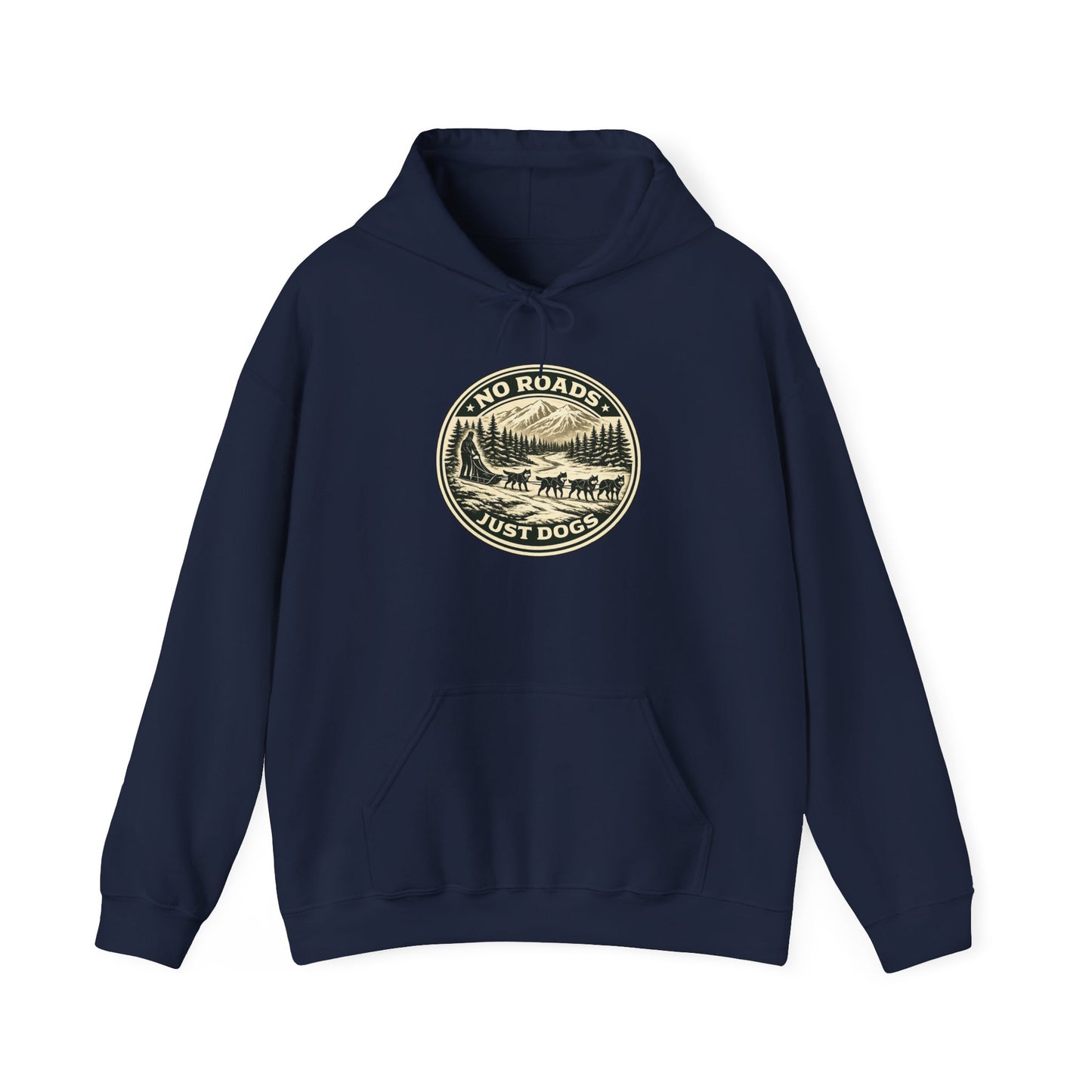 No Roads Just Dogs - Hoodie
