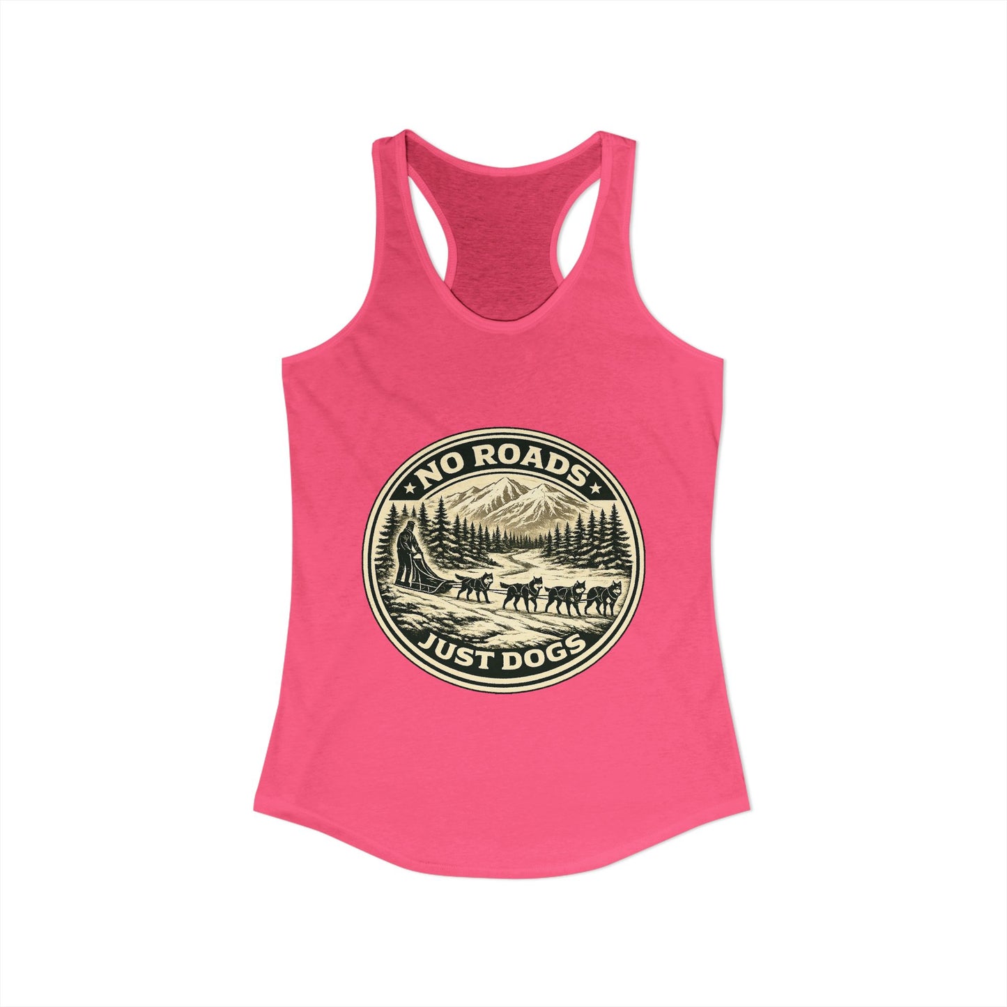 No Roads Just Dogs - Woman tank