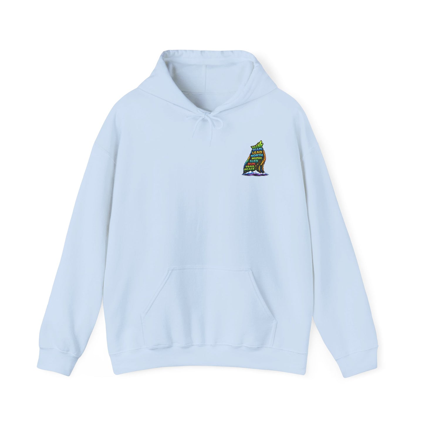 Sitting Howling Dog - Hoodie