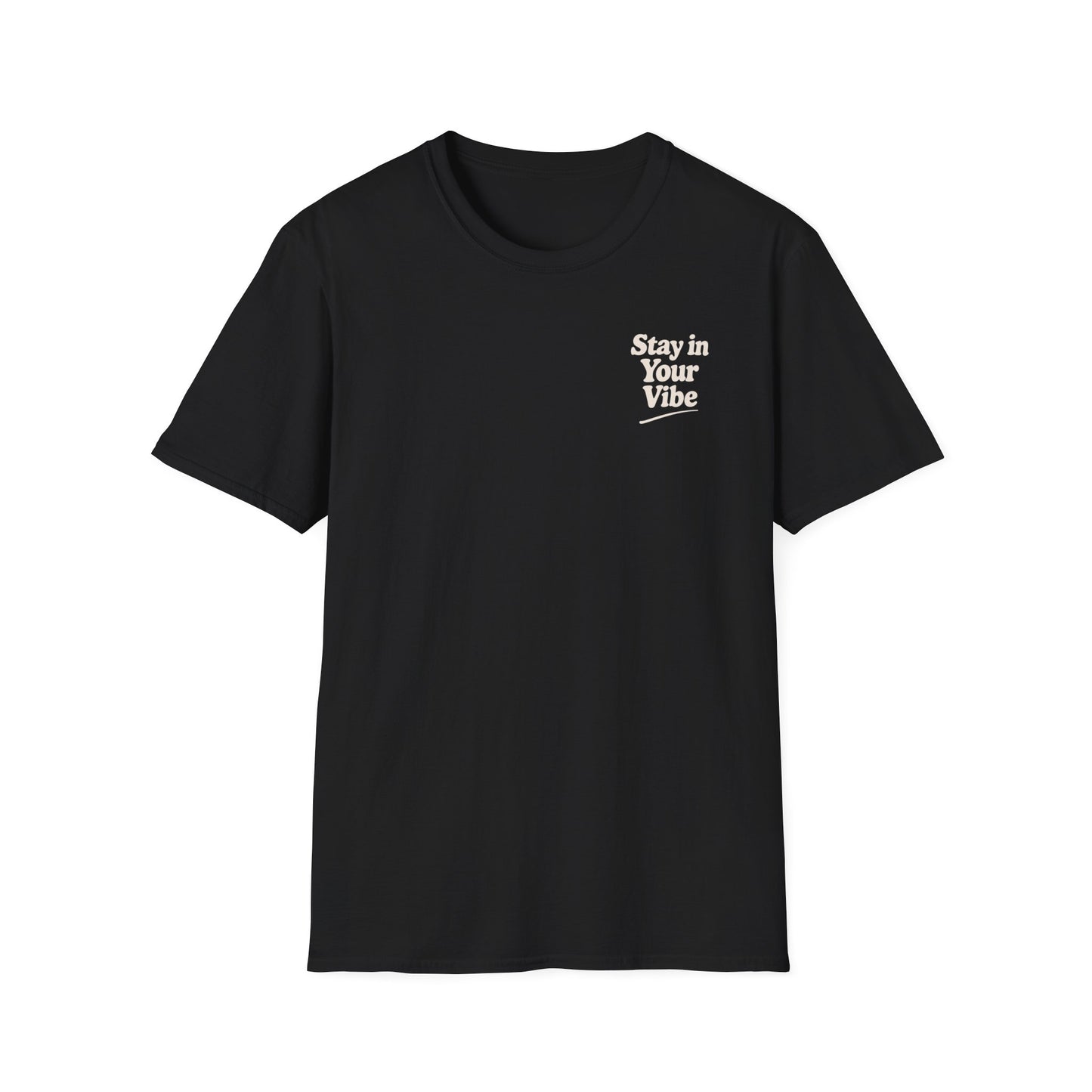 Stay in Your Vibe T-Shirt — Retro Neutral Graphic Tee