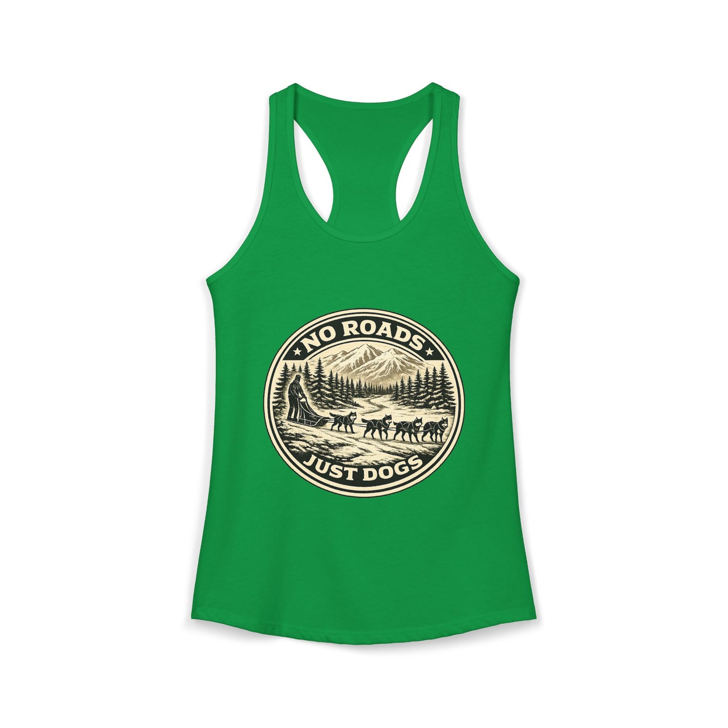 No Roads Just Dogs - Woman tank