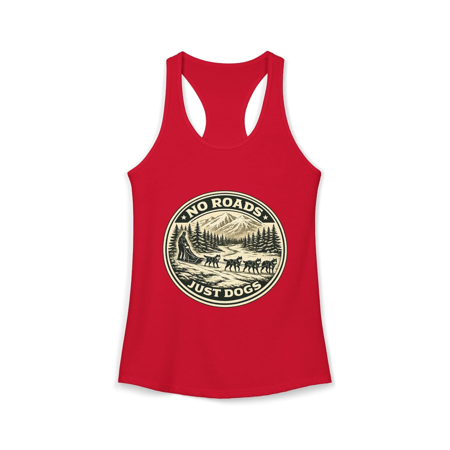 No Roads Just Dogs - Woman tank